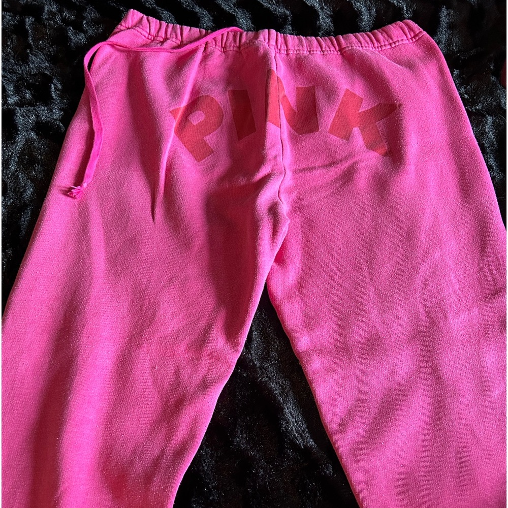 pink sweat pants